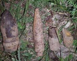 Неподалеку от ТЦ нашли снаряды Великой Отечественной войны