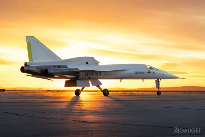 Гражданский сверхзвуковой самолёт Boom Supersonic допустили к испытательному полёту (видео)